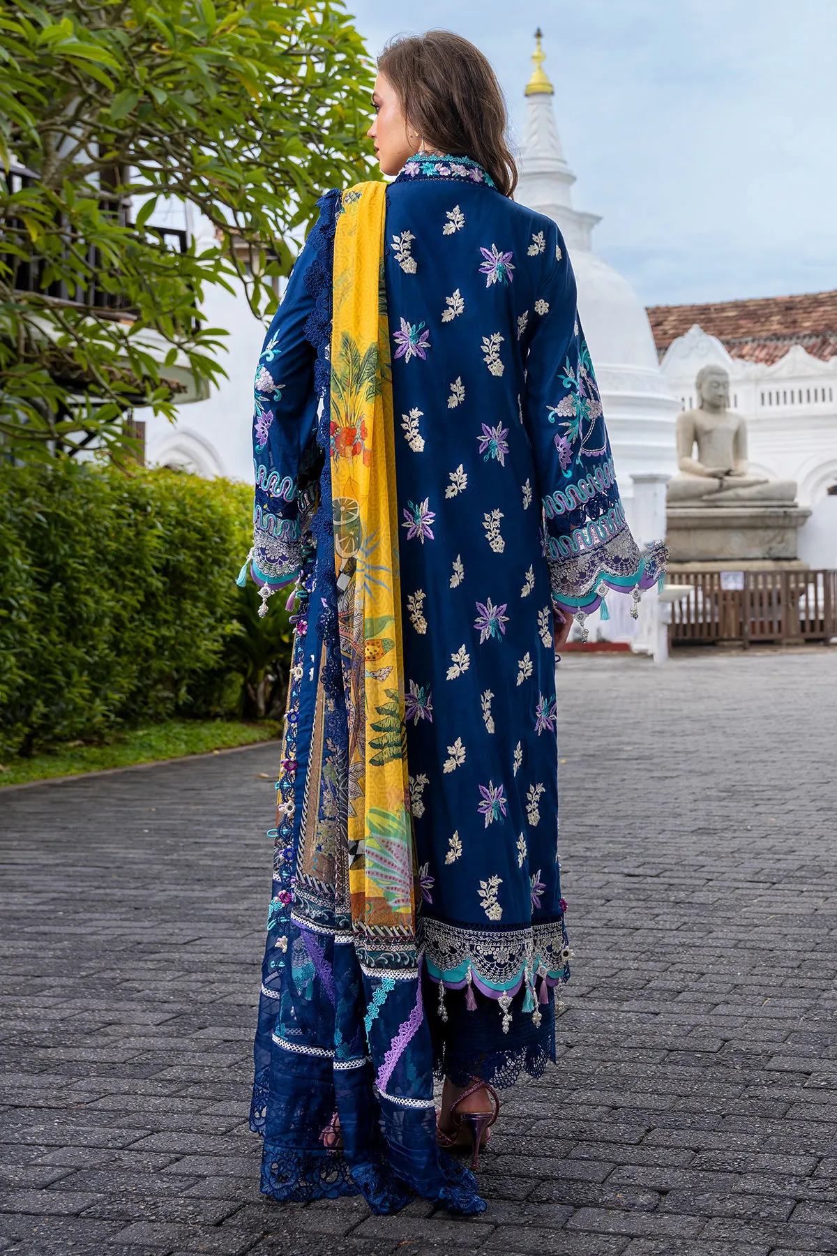 ANNUS ABRAR NEROLI LUXURY LAWN RIBA - Image 3