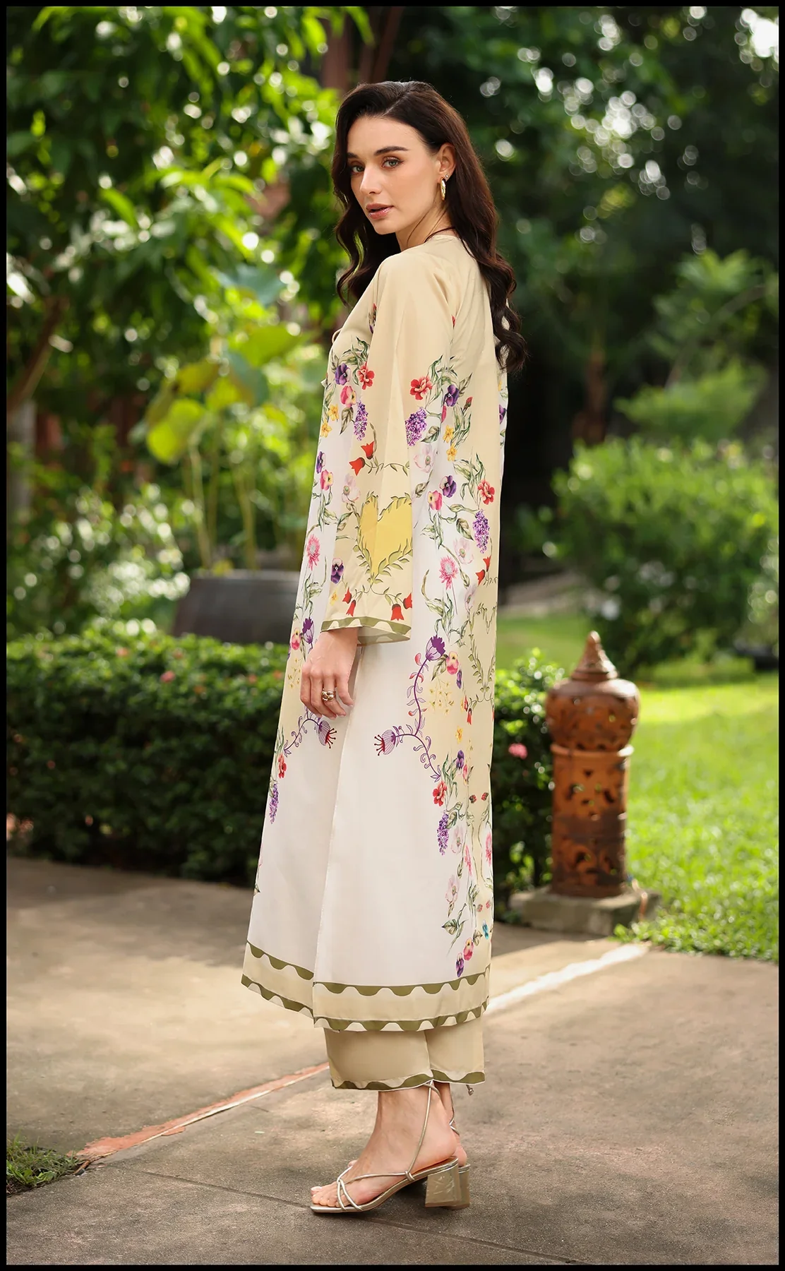AZMIN OLIVE BLOOM 2PC - Image 5