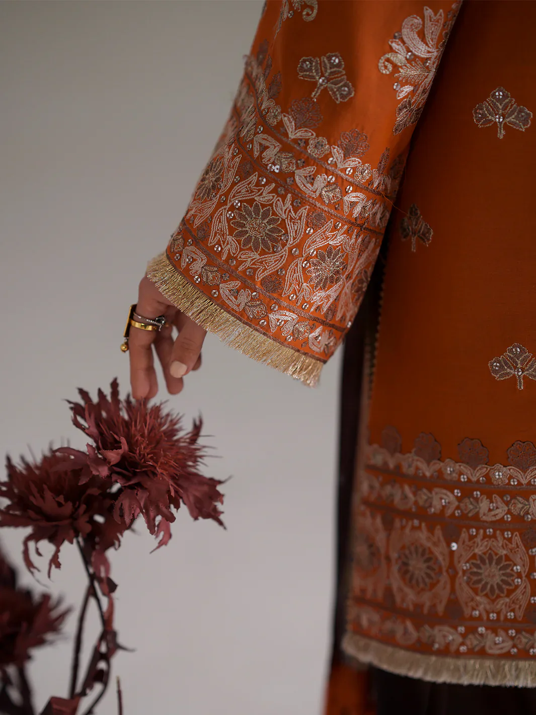 BINILYAS AMOUR FESTIVE LUXURY LAWN 183-A - Image 5