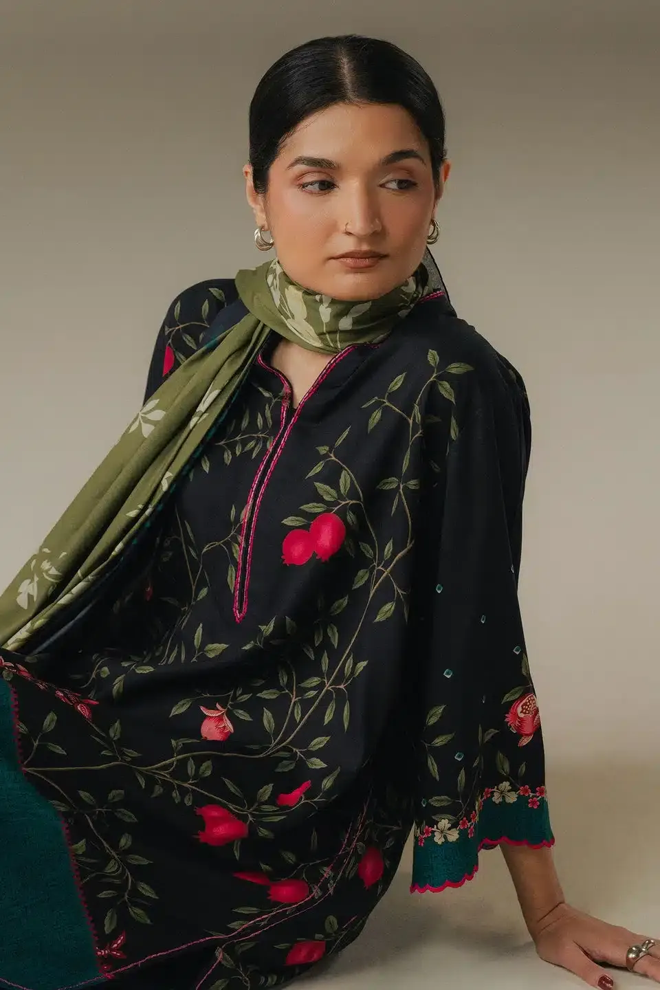 COCO BY ZARA SHAHJAHAN PRINTS DROP-5 D-04A - Image 2