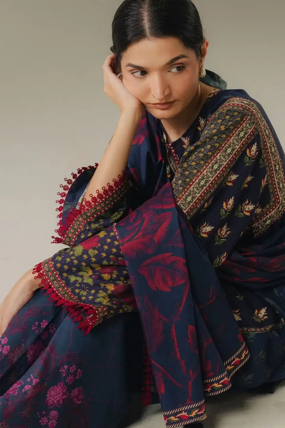 COCO BY ZARA SHAHJAHAN PRINTS DROP-5 D-07B - Image 2