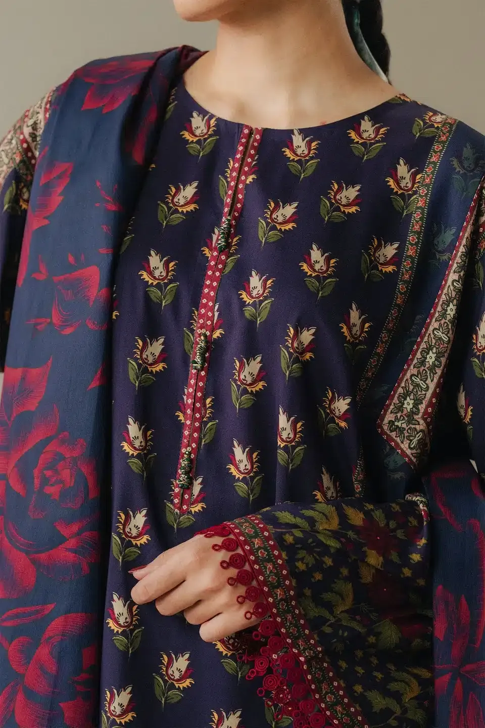 COCO BY ZARA SHAHJAHAN PRINTS DROP-5 D-07B - Image 4