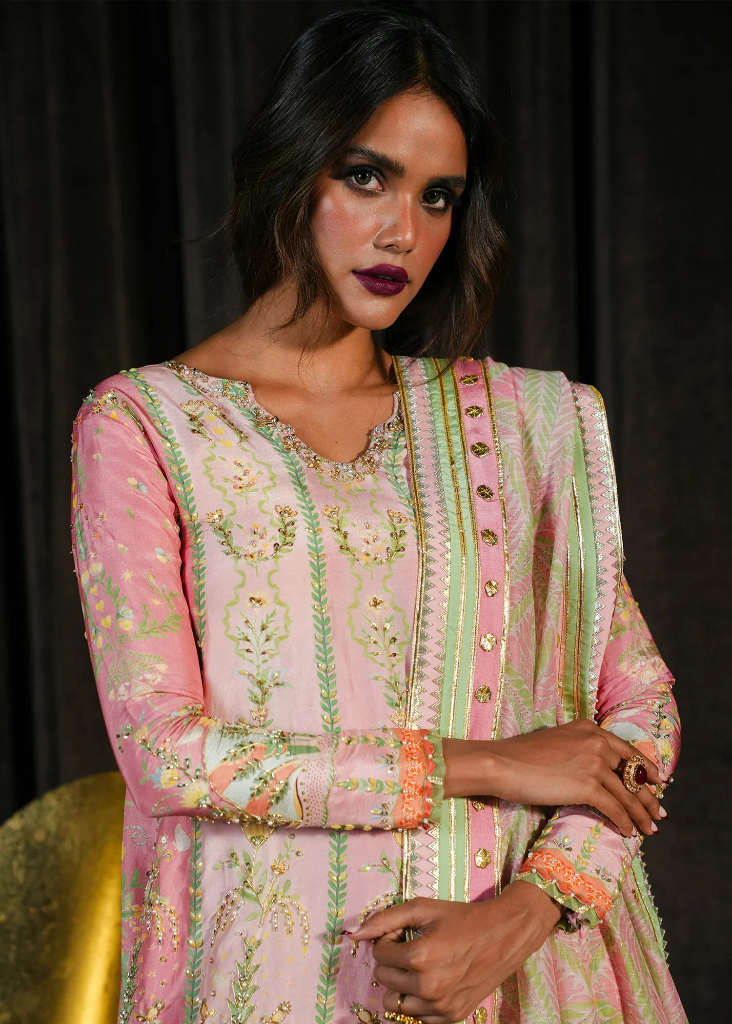 CRIMSON WEDDING RANG RALLI CANDY 3PC - Image 4