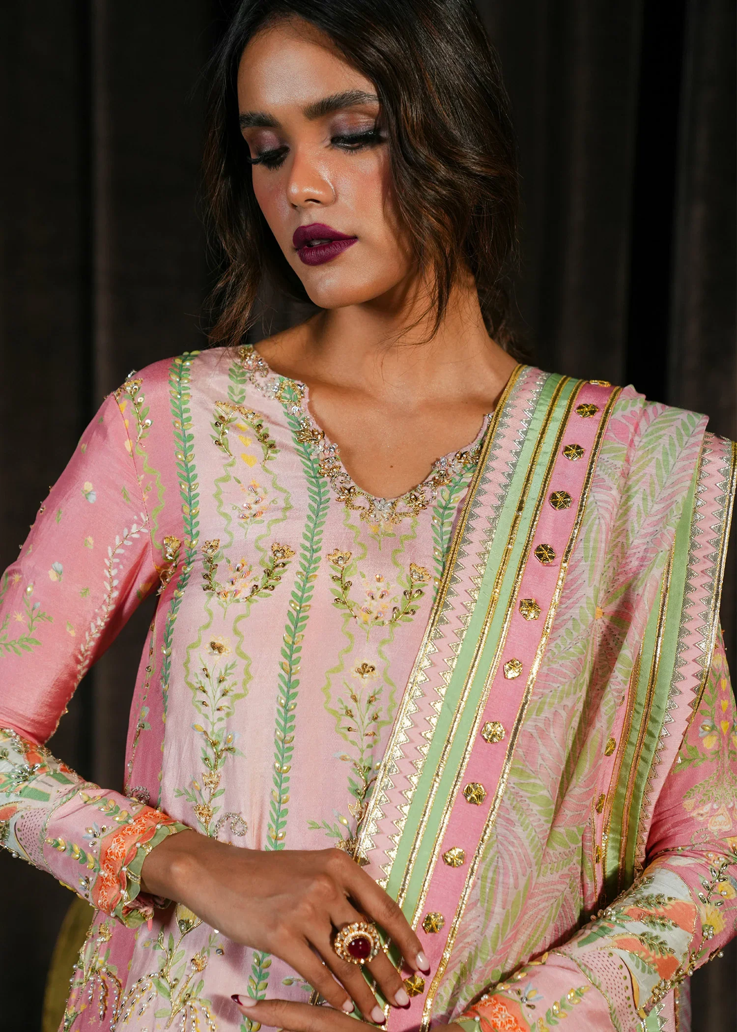 CRIMSON WEDDING RANG RALLI CANDY 3PC - Image 5