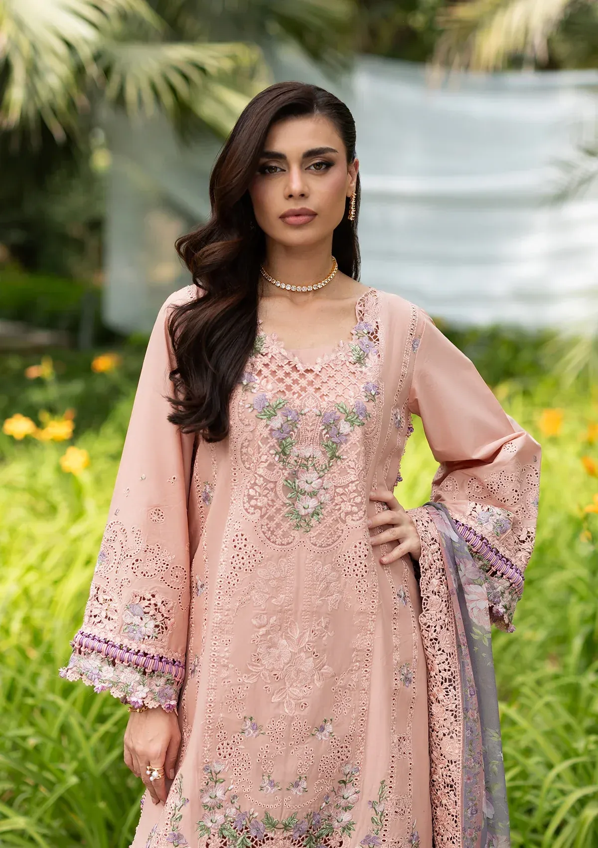 ELAF LUXURY LAWN UNSTITCHED ELQ-6A - Image 11