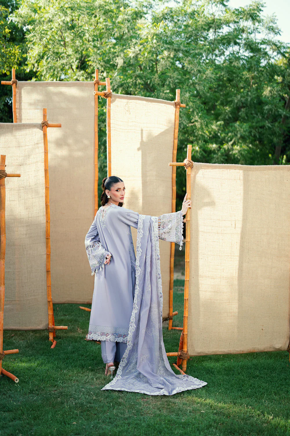 FLORENT EMBROIDERED LAWN FED-5B - Image 2