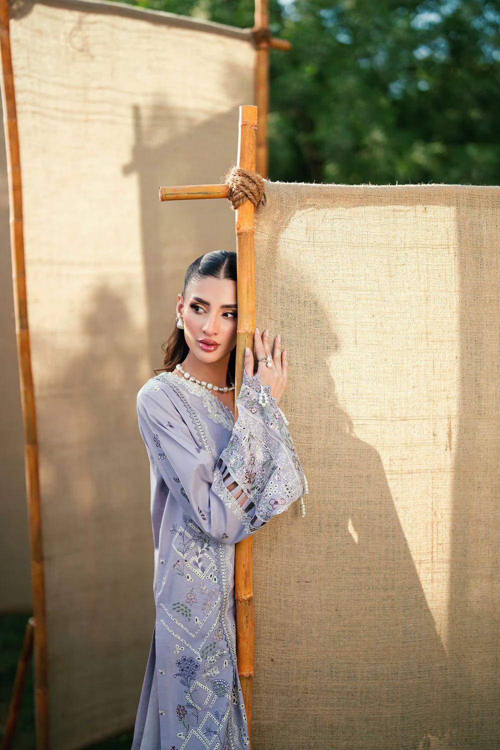 FLORENT EMBROIDERED LAWN FED-5B - Image 5