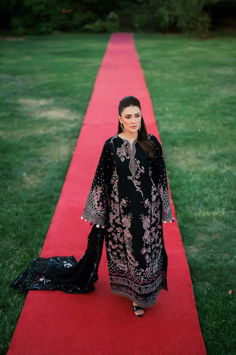 FLORENT EMBROIDERED LAWN  FED-8A - Image 2