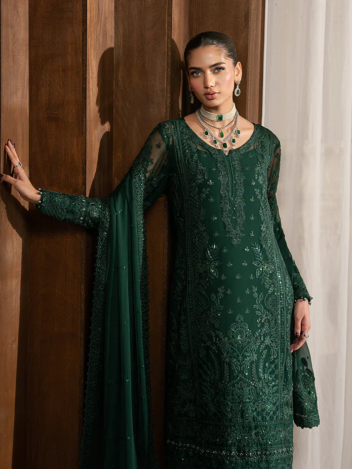 GULAAL EMROIDERED CHIFFON D-35 - Image 4