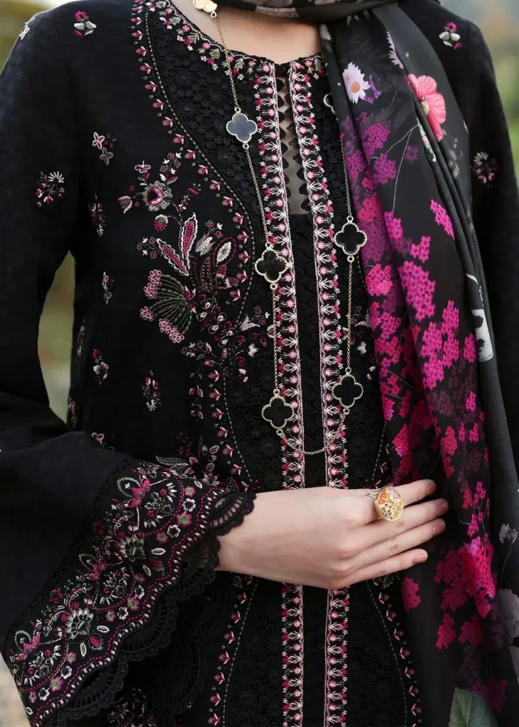 KANWAL MALIK ISHA BLACK - Image 4