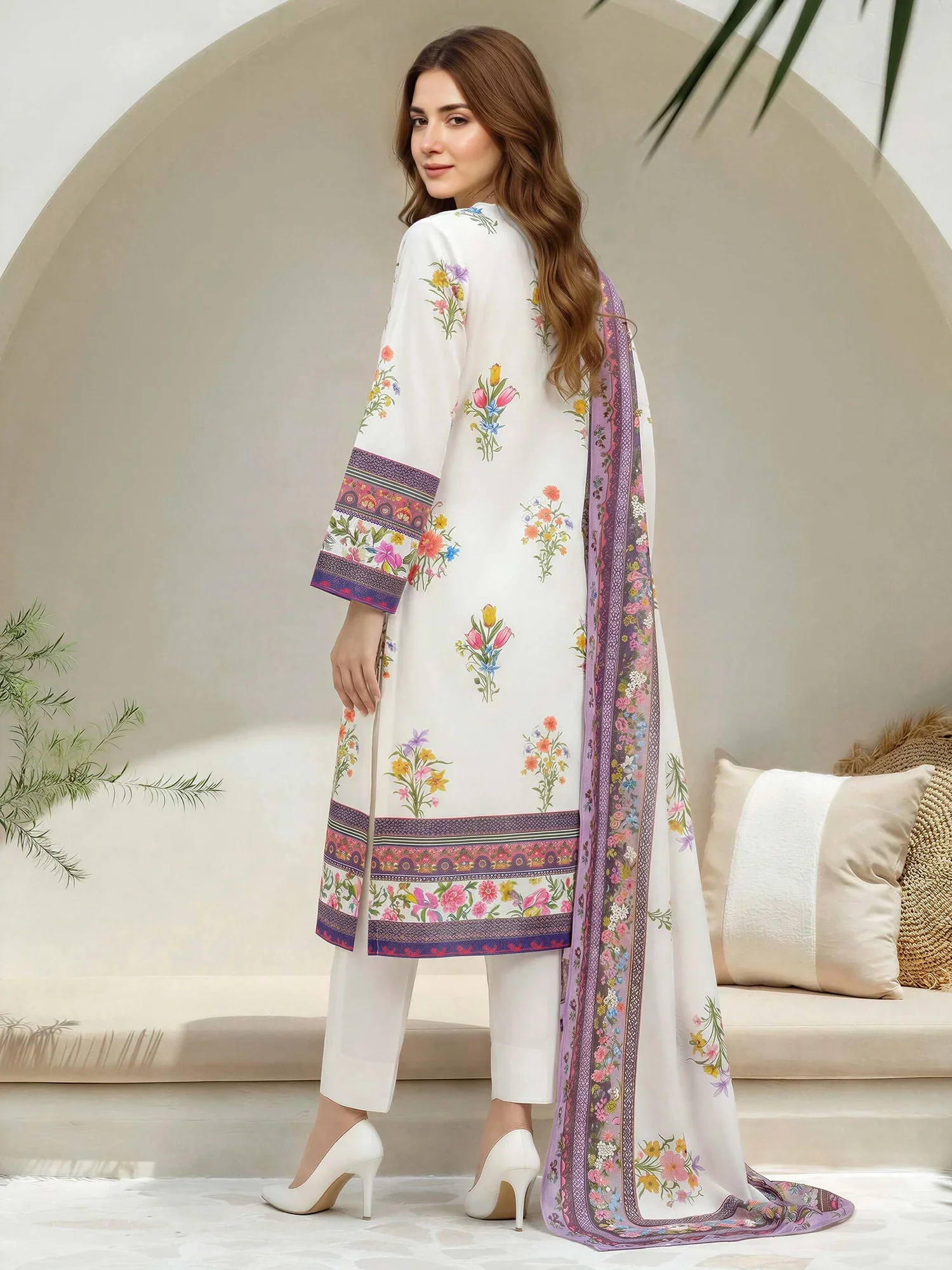LIMELIGHT U4666 OFF WHITE 3PC - Image 2