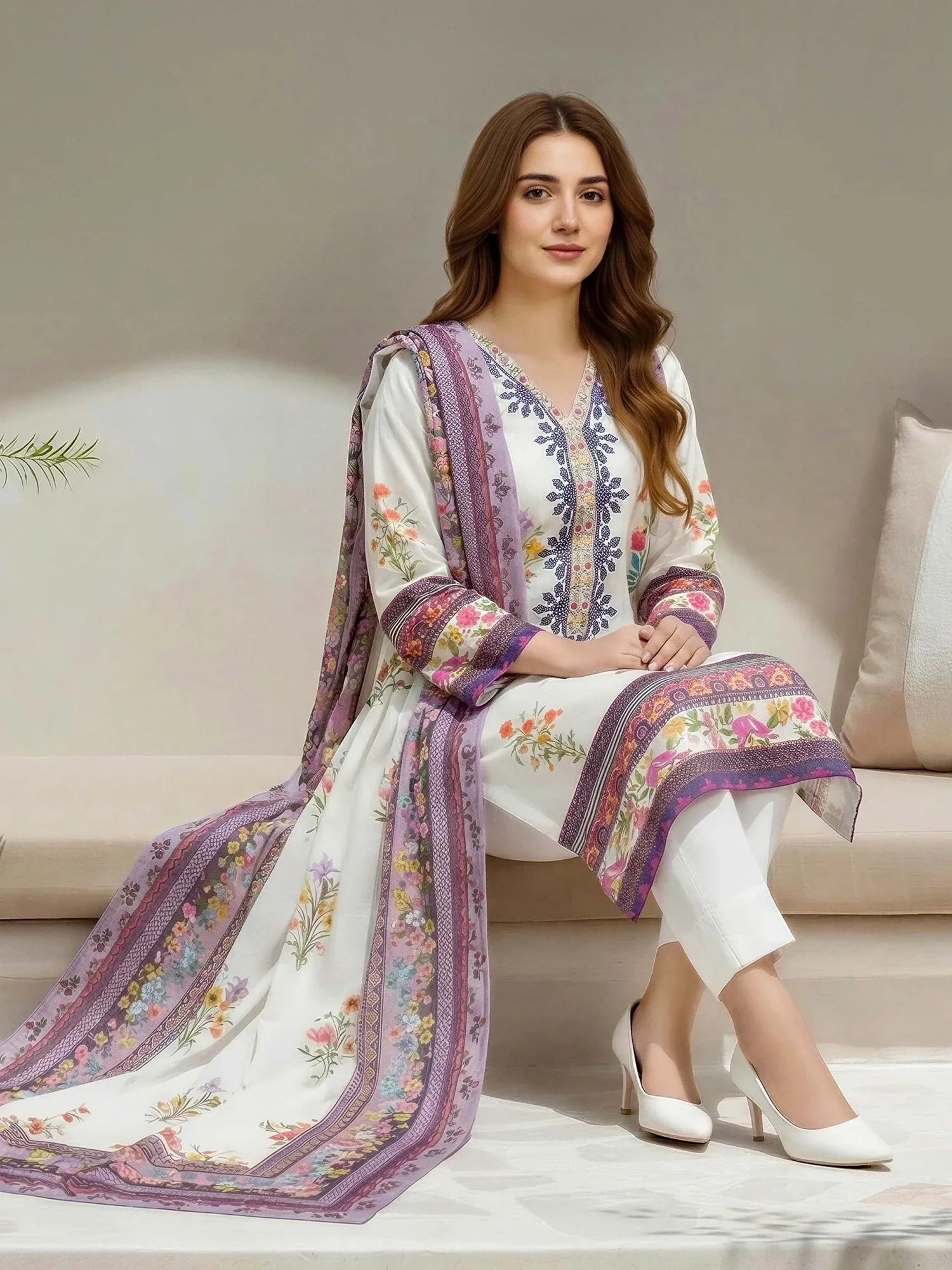 LIMELIGHT U4666 OFF WHITE 3PC - Image 5
