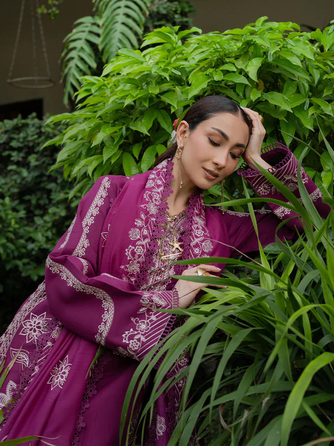 MAHNUR AMAYA LAWN MU-10 - Image 4