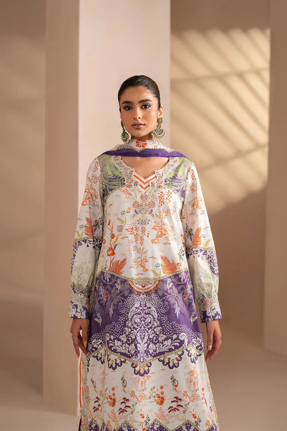 MARYUM N MARIA EMBROIDERED PRINT LAWN VITHIKA - Image 3