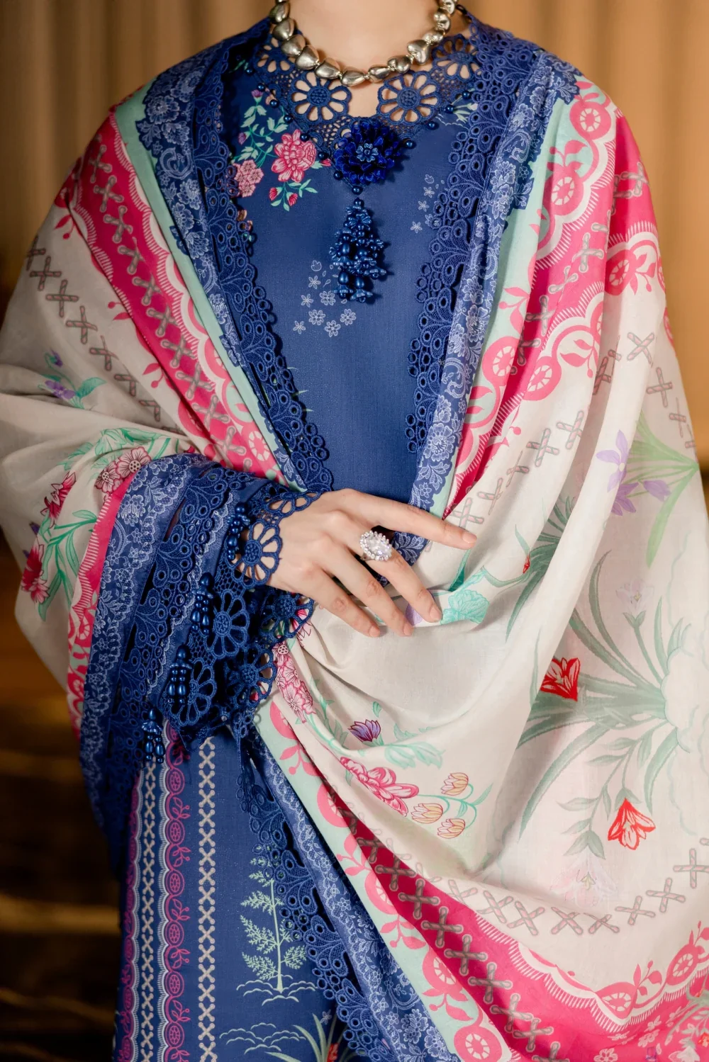 NAQSH MIDNIGHT MEADOW PERIWINKLE - Image 7