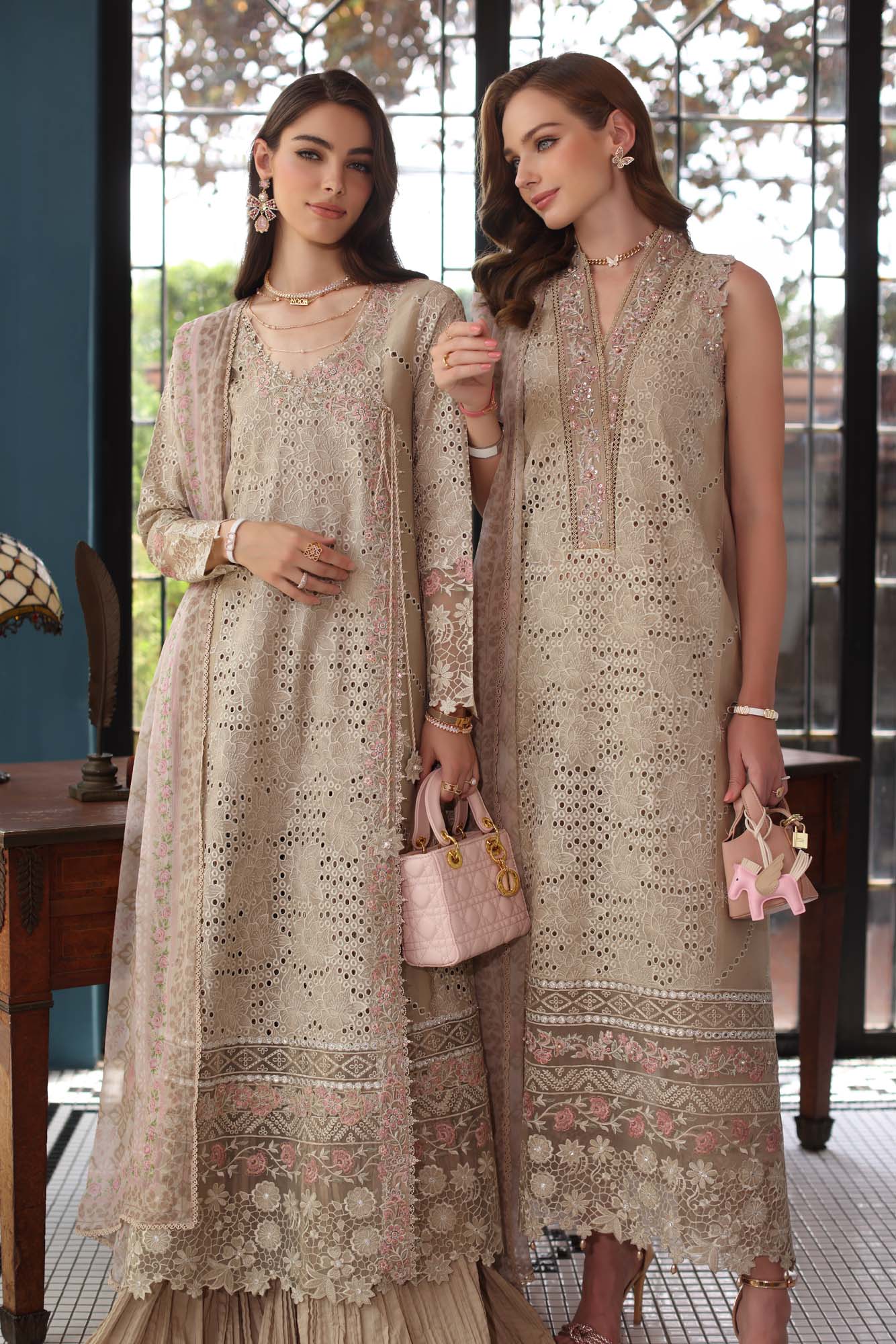 NOOR EID LUXURY SCHIFFLI LASERKARI D-01 - Image 5