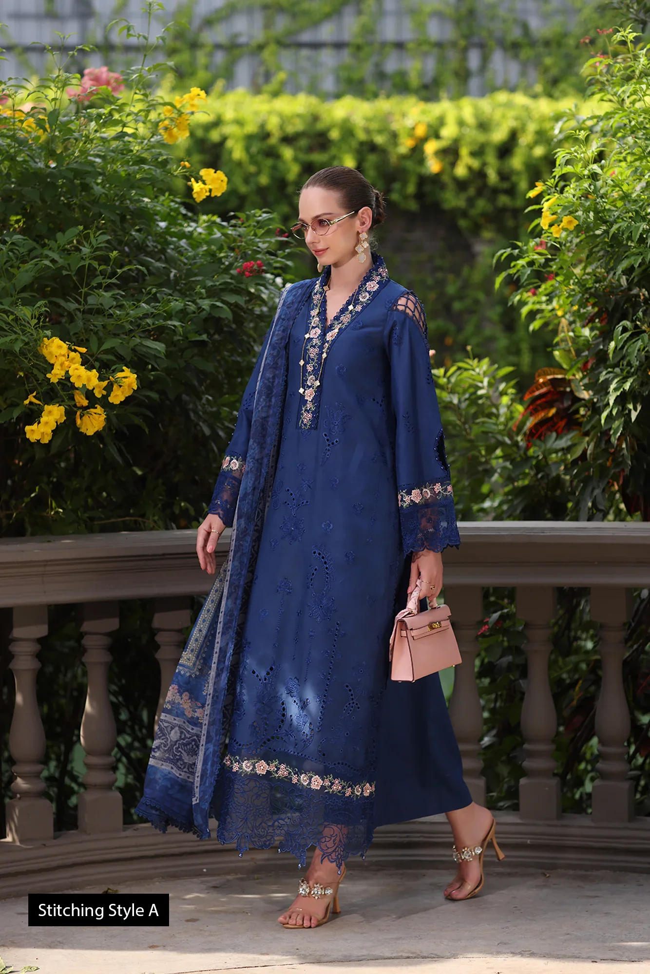 NOOR EID LUXURY SCHIFFLI LASERKARI D-10 - Image 7
