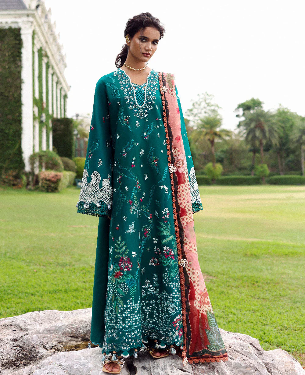 REPUBLIC WOMENSWEAR LILAS SUMMER UNSTITCHED LAWN D-4A