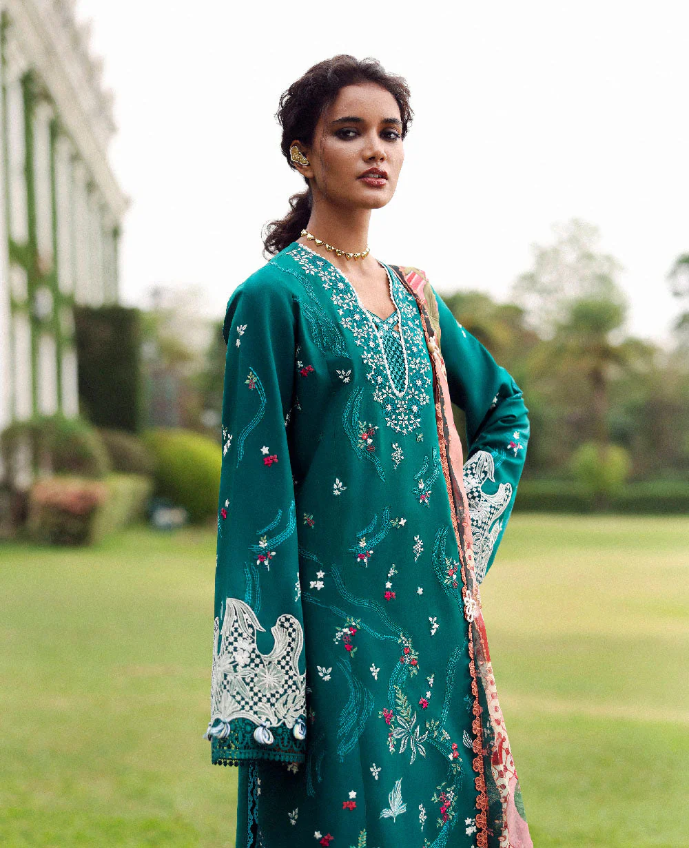 REPUBLIC WOMENSWEAR LILAS SUMMER UNSTITCHED LAWN D-4A - Image 2