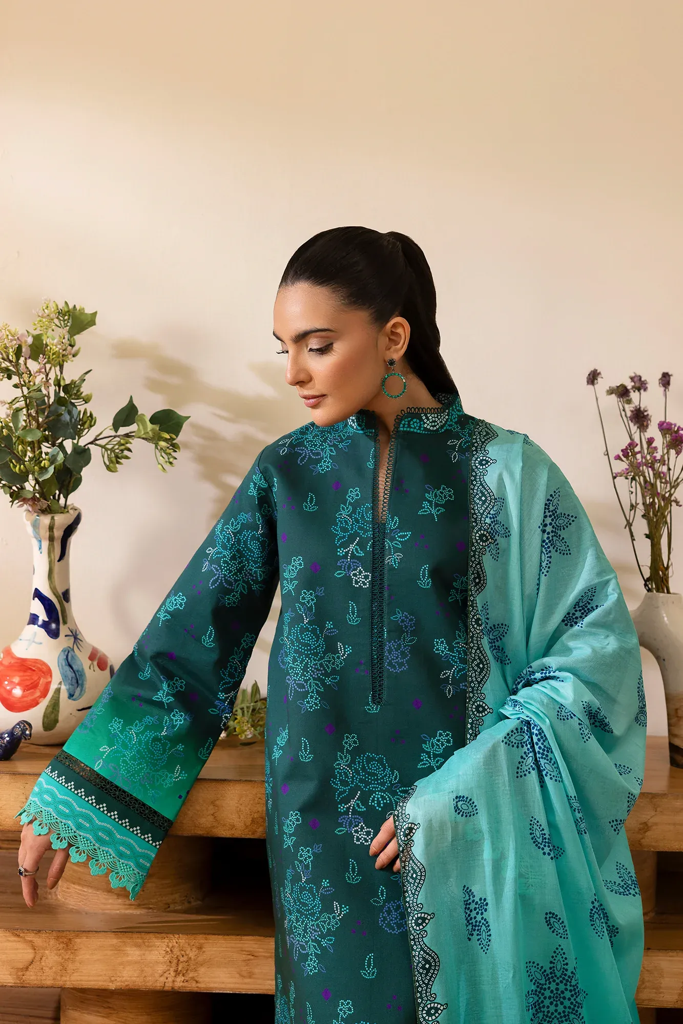 RAJBARI NISSA EXCLUSIVE SUMMER PRINTS D-05 - Image 5