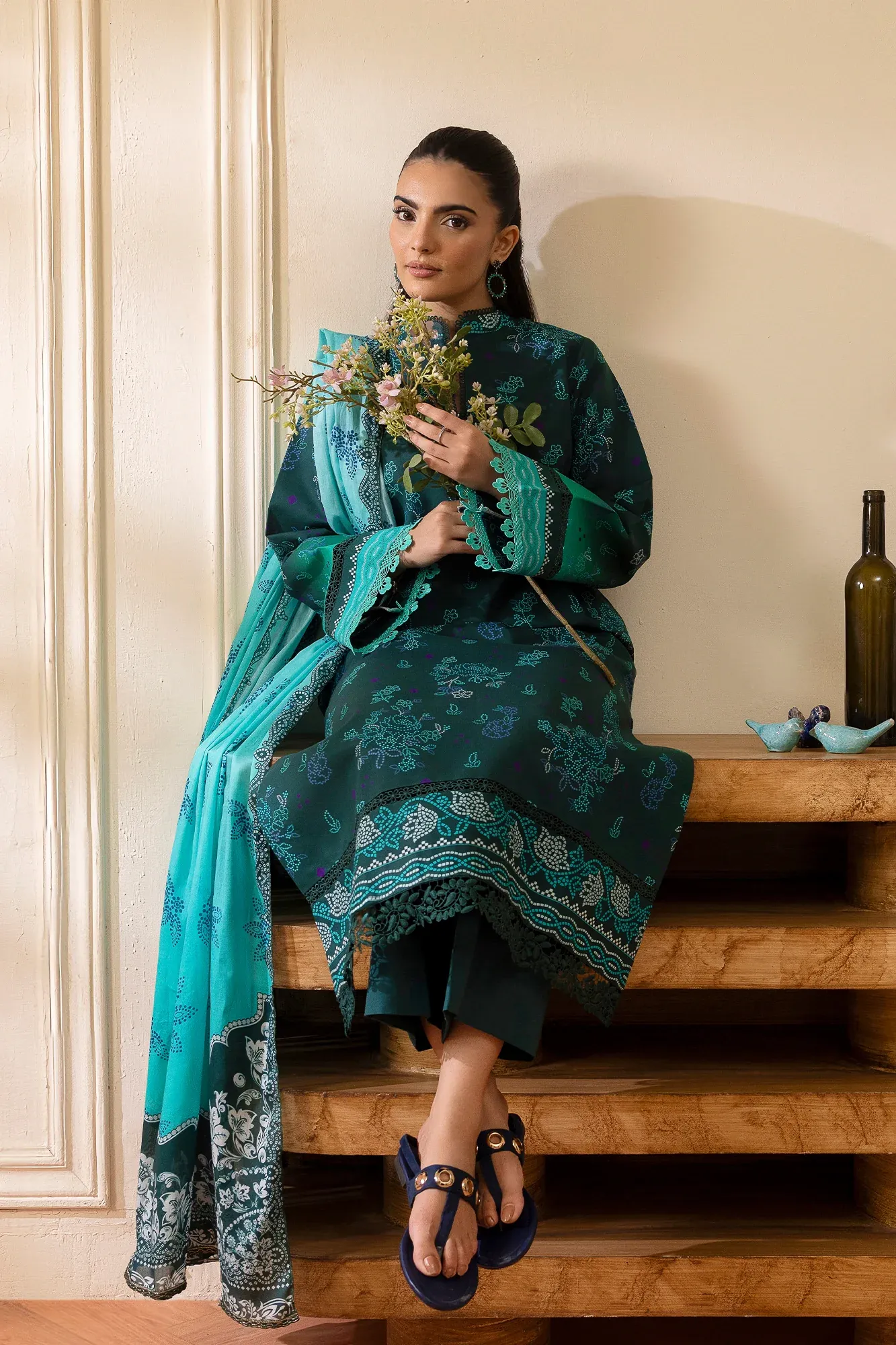 RAJBARI NISSA EXCLUSIVE SUMMER PRINTS D-05 - Image 6