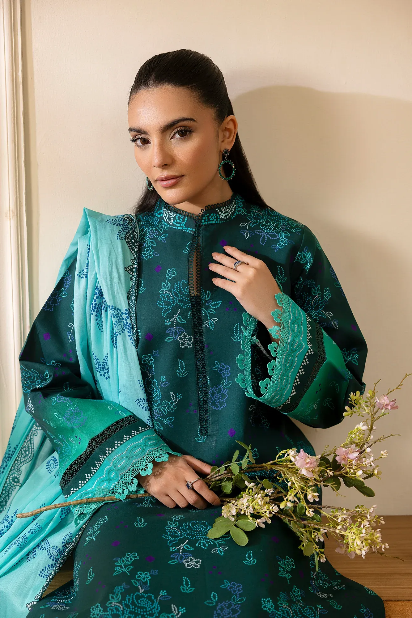 RAJBARI NISSA EXCLUSIVE SUMMER PRINTS D-05 - Image 7