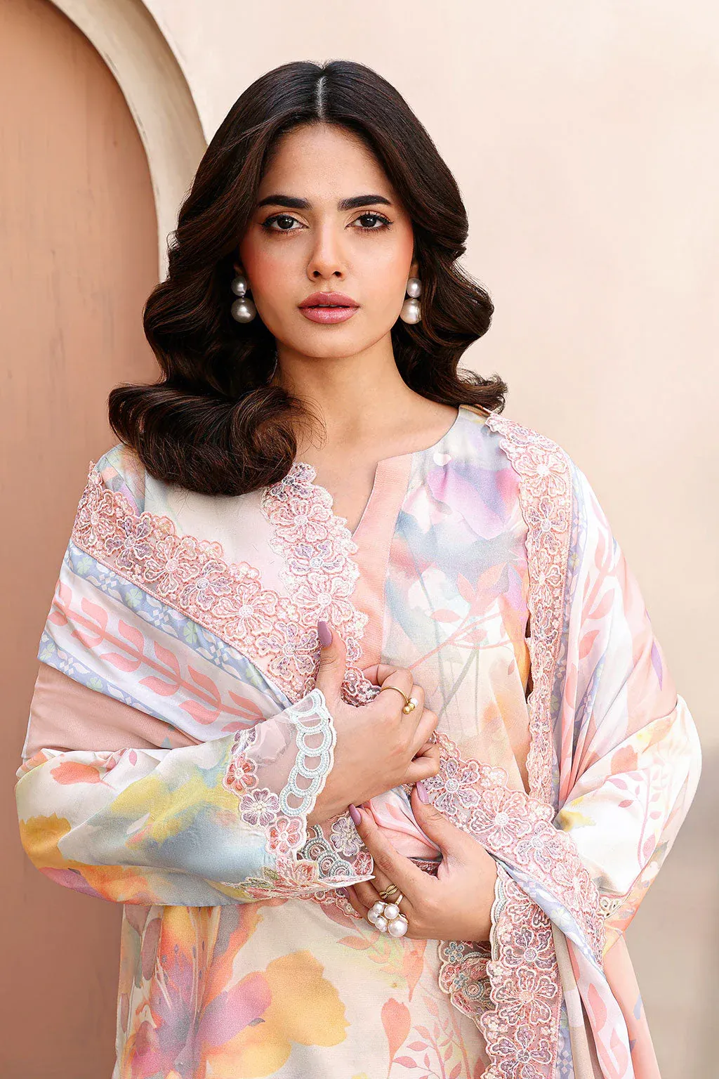 RAMSHA NAQSH EMBROIDERED RAWSILK RS-01 - Image 4
