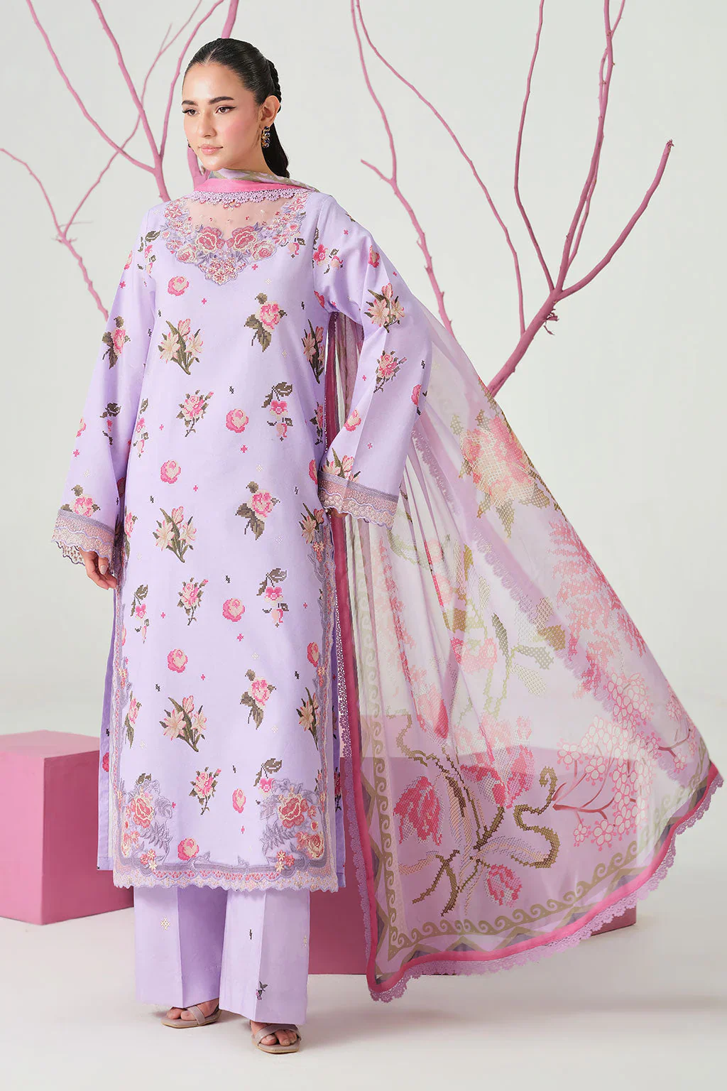RAMSHA RANGREZ LUXURY LAWN N-804 - Image 2