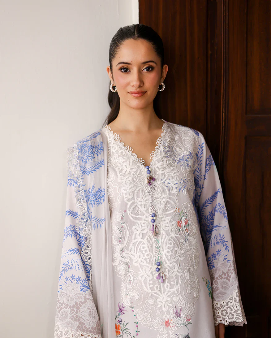 ROHEENAZ SUNLIT TALES PRINTED IVORY GLEAM - Image 4