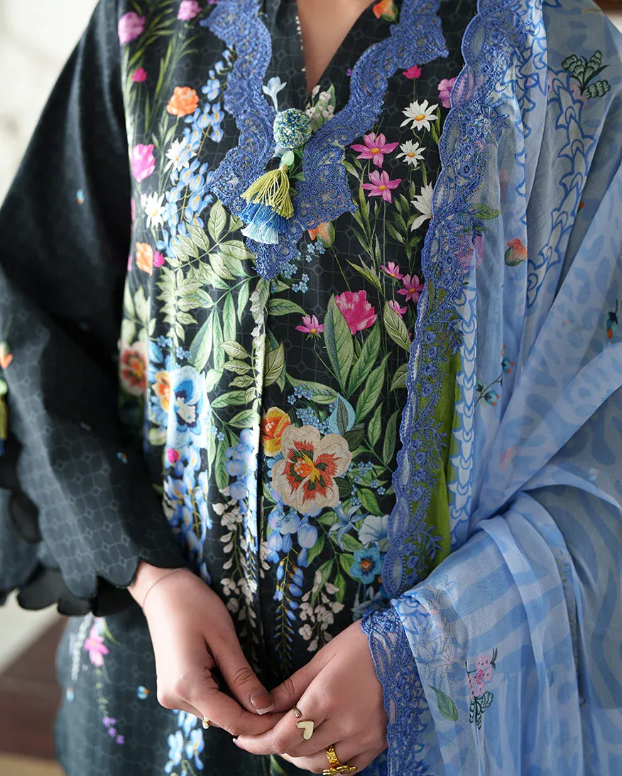 ROHEENAZ WHISPERED FLORALS MUTED ROSE - Image 2
