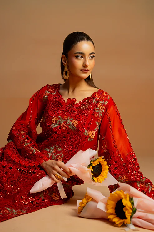 SAAD SHAIKH MEERAL LAVINIA 3PC - Image 4