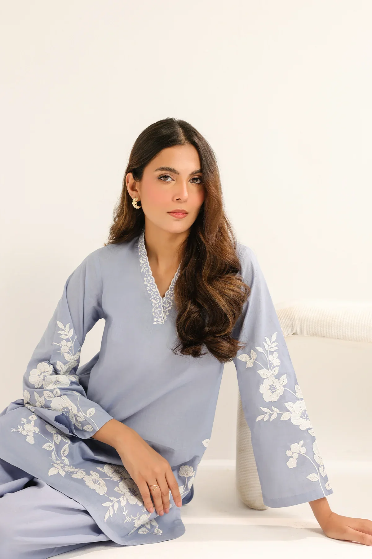 SAHAR LAPIS FLORA 2PC - Image 10