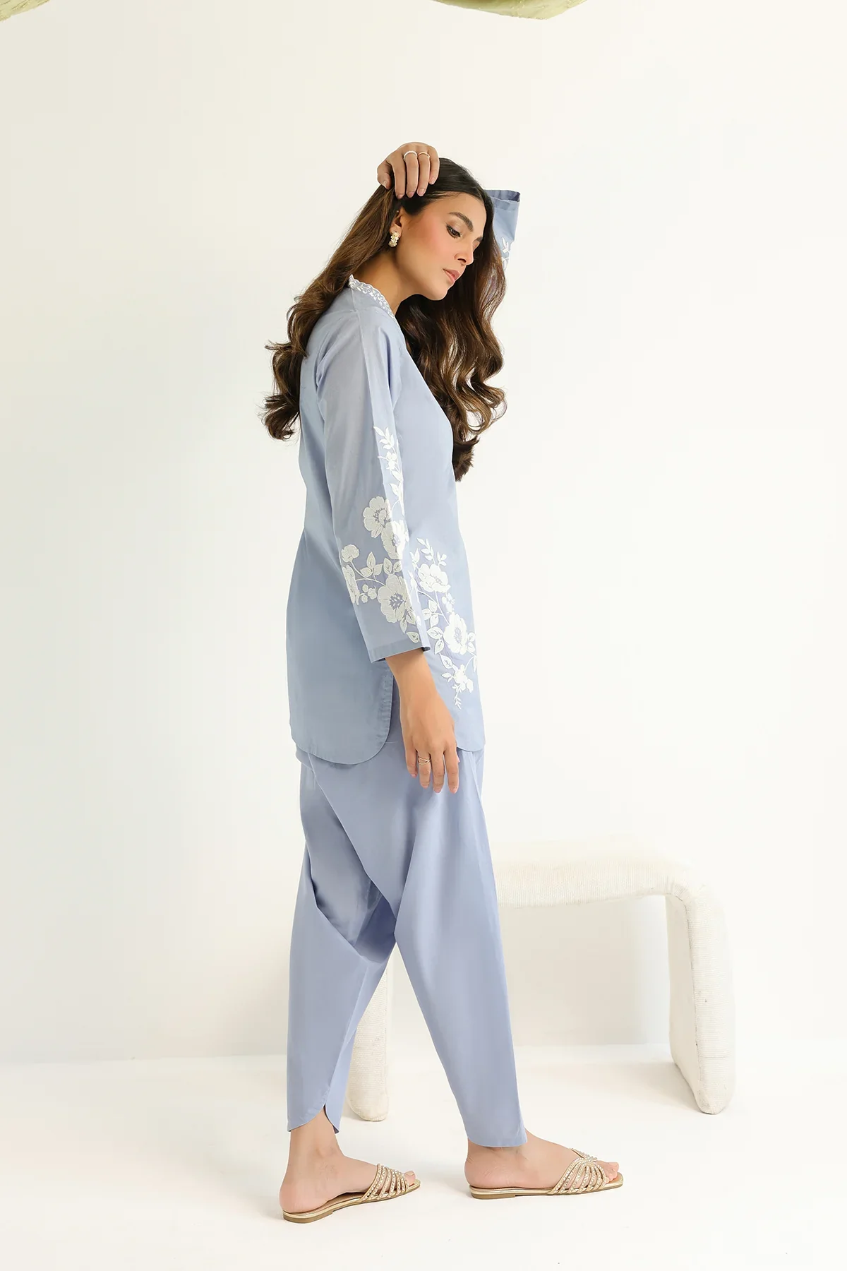 SAHAR LAPIS FLORA 2PC - Image 2