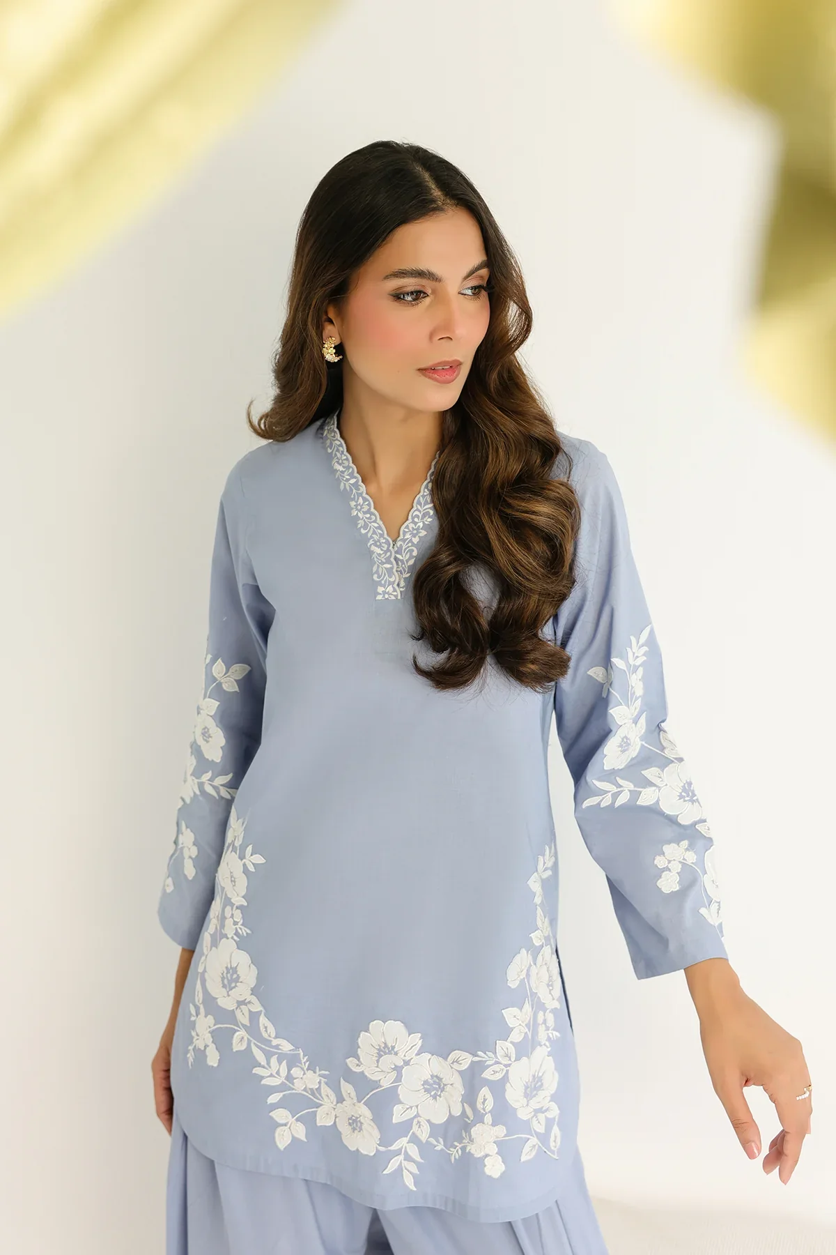 SAHAR LAPIS FLORA 2PC - Image 3