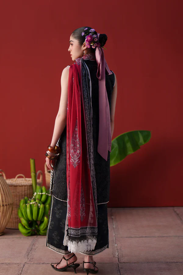 SAIRA RIZWAN LAANEM UNSTITCHED NERAYA-B - Image 5