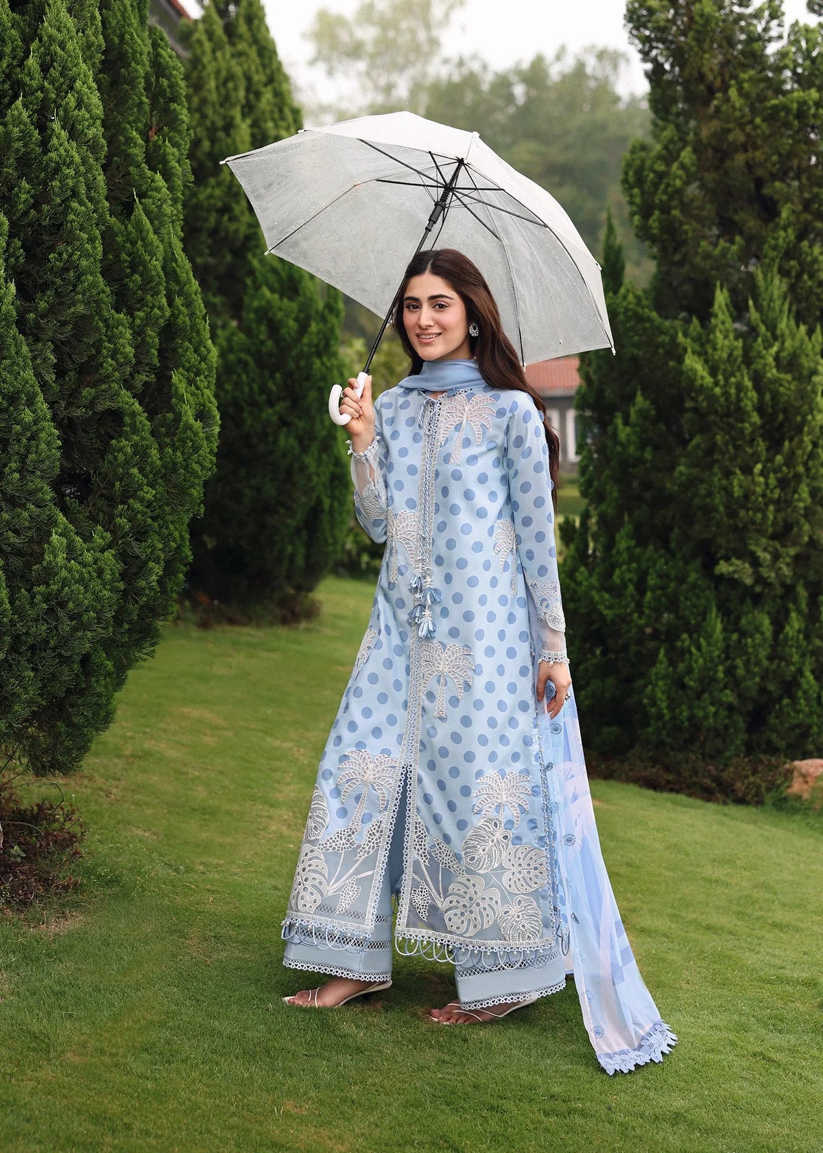 SARDINIA EMBROIDERED LAWN EID PALM BREEZE - Image 2