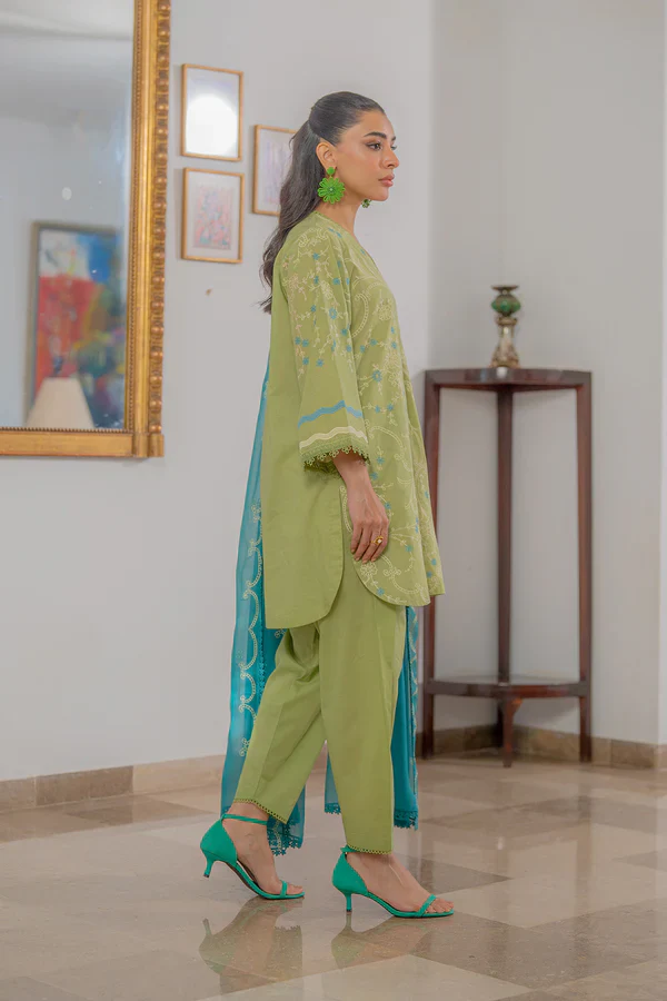 SAHAR EMERALD WHISPER 3PC - Image 2