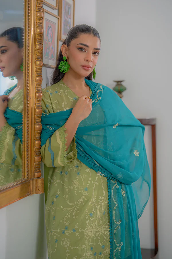 SAHAR EMERALD WHISPER 3PC - Image 8