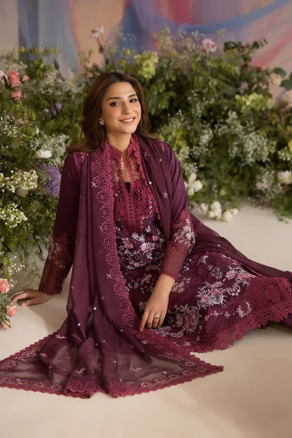 SOBIA NAZIR LUXURY LAWN D-06A - Image 3
