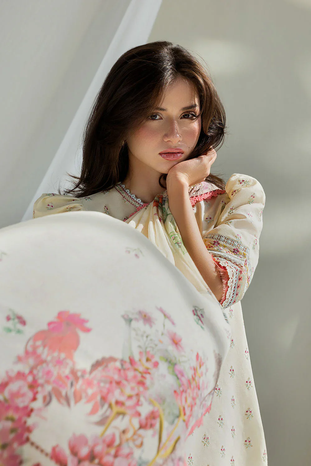 SOBIA NAZIR VITAL UNSTITCHED LAWN VT26-10A - Image 11