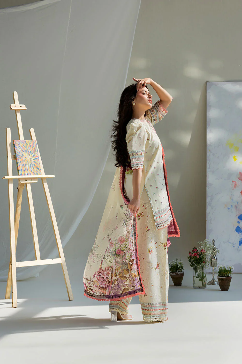 SOBIA NAZIR VITAL UNSTITCHED LAWN VT26-10A - Image 5