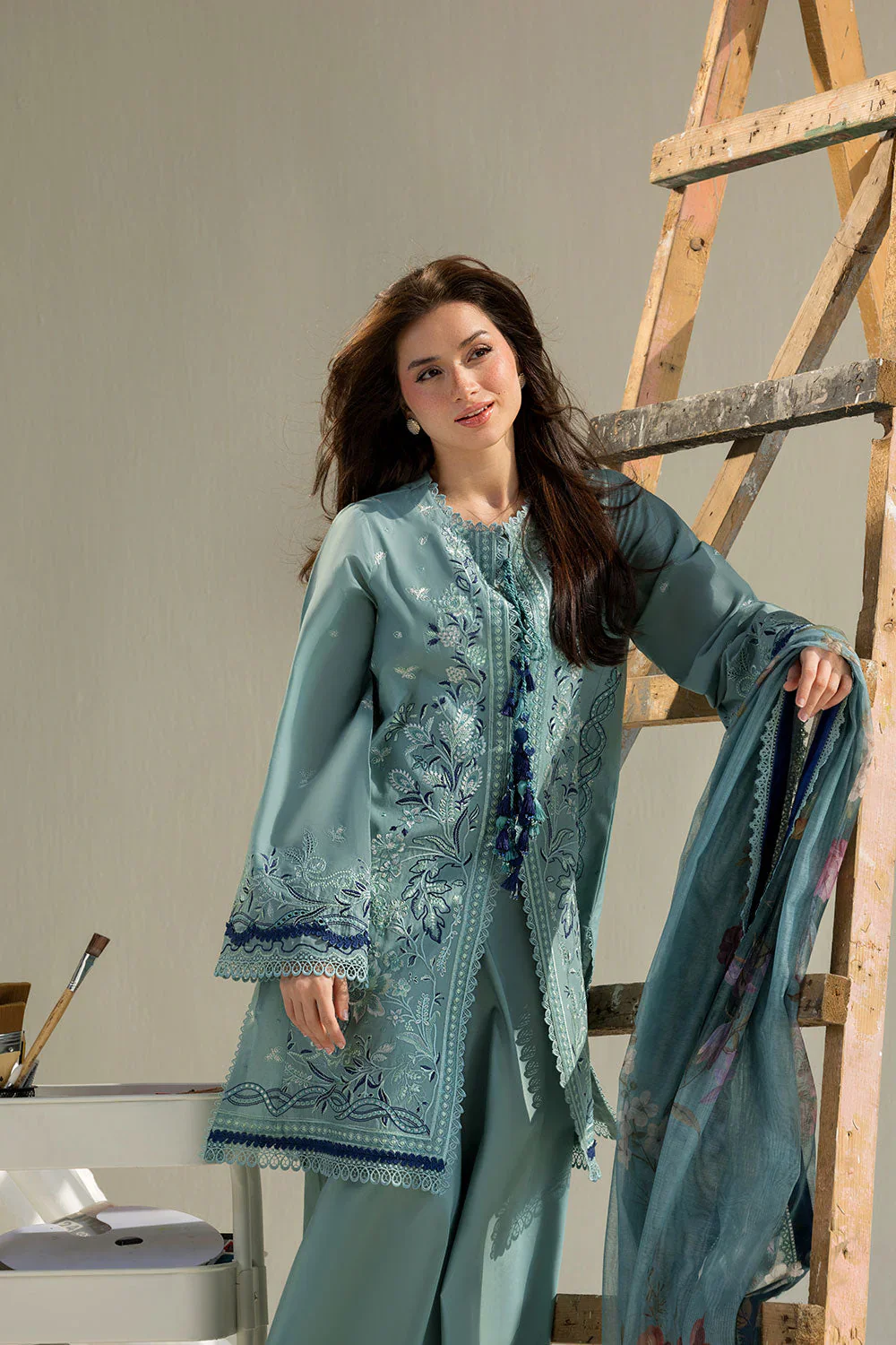 SOBIA NAZIR VITAL UNSTITCHED LAWN VT26-12B - Image 4