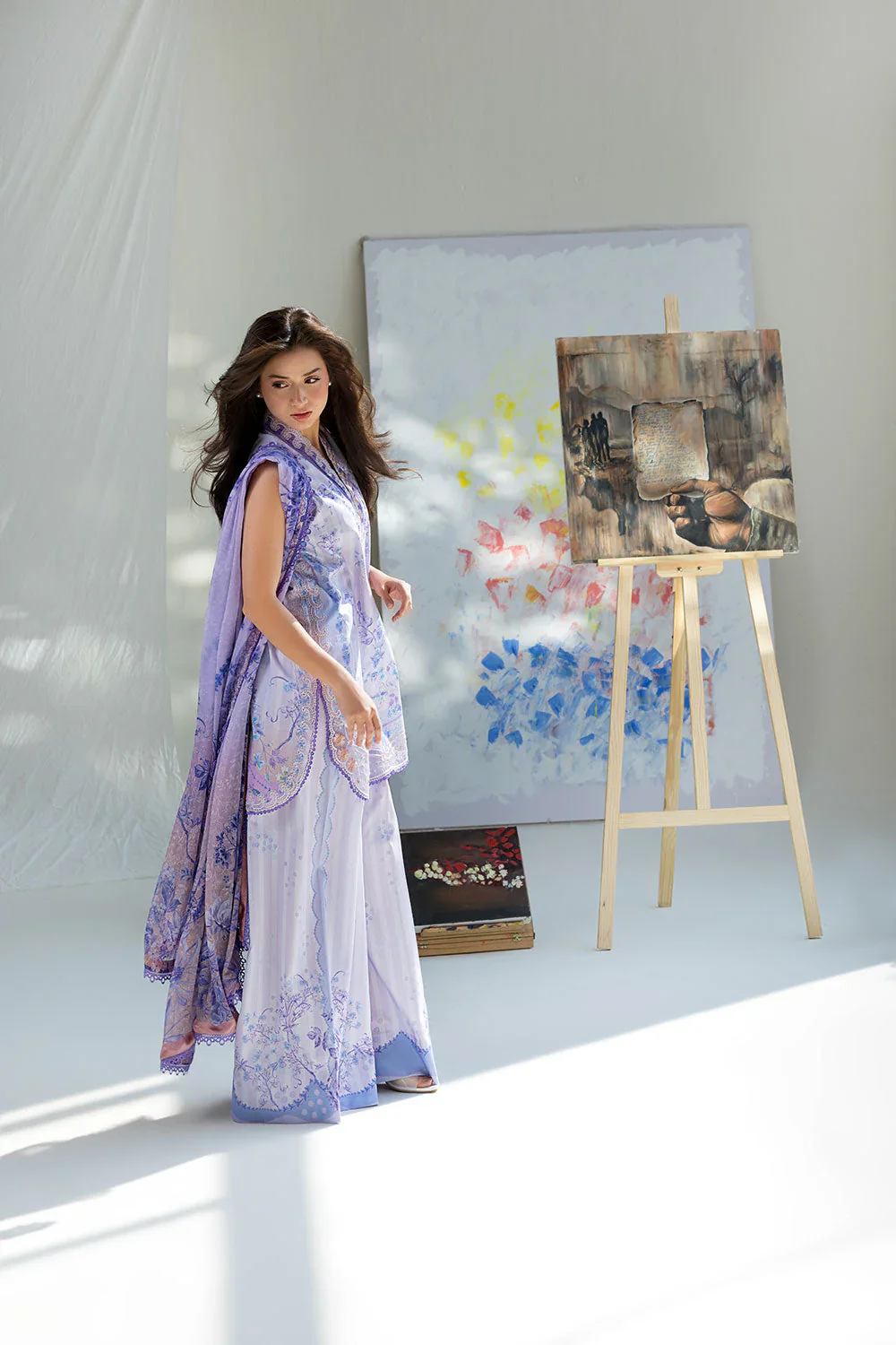 SOBIA NAZIR VITAL UNSTITCHED LAWN VT26-2B - Image 3