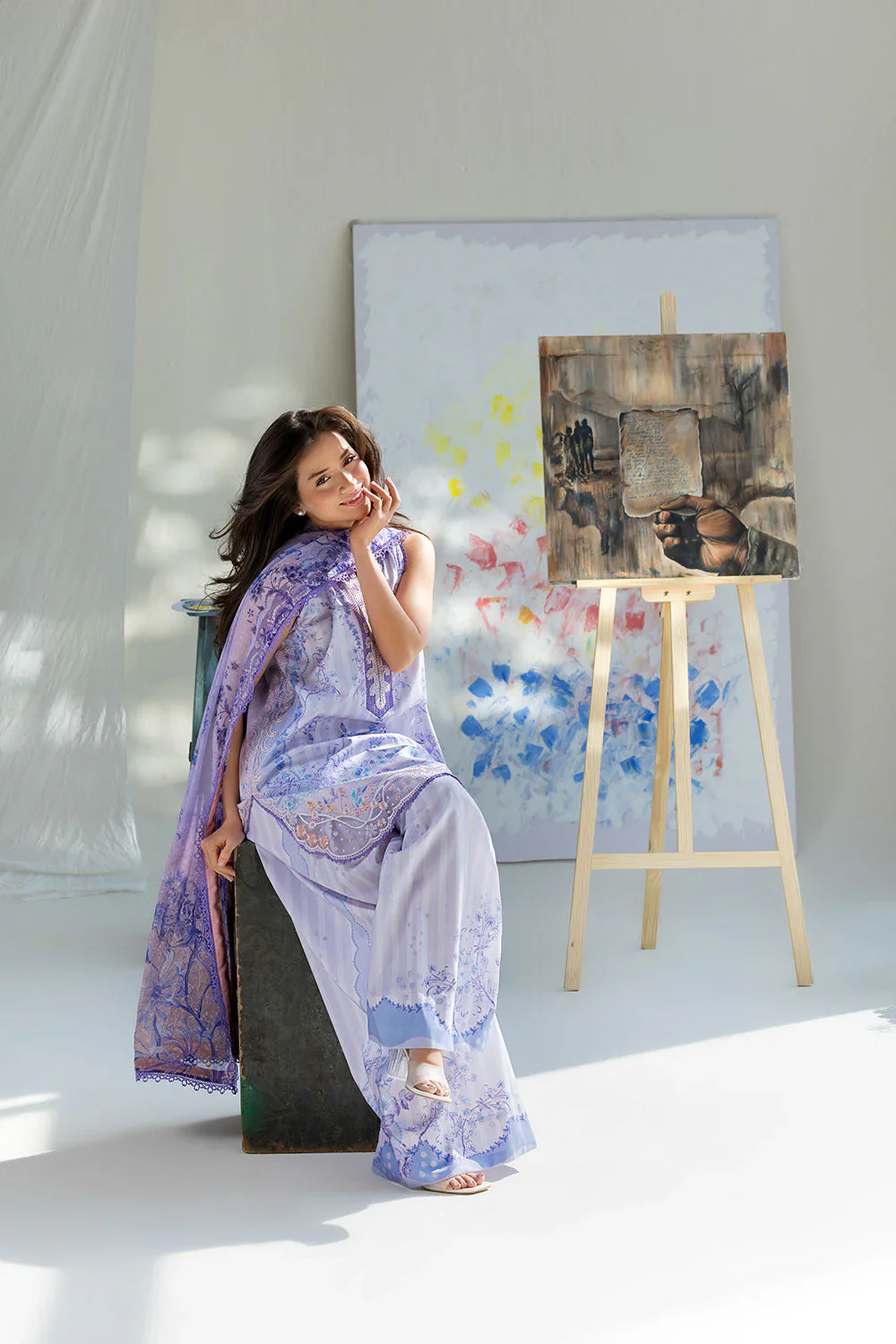 SOBIA NAZIR VITAL UNSTITCHED LAWN VT26-2B - Image 7