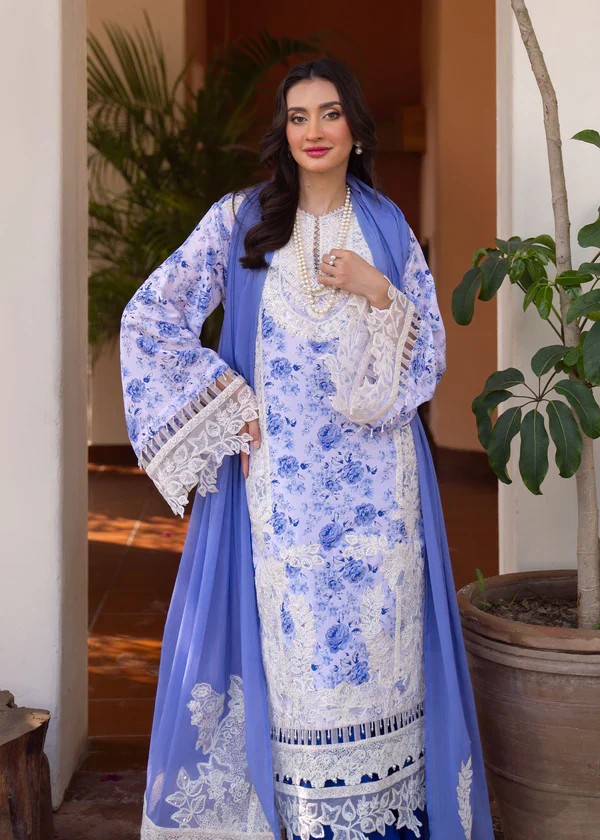 STITCHED BY CC AASMA MYEESHA 3PC - Image 2