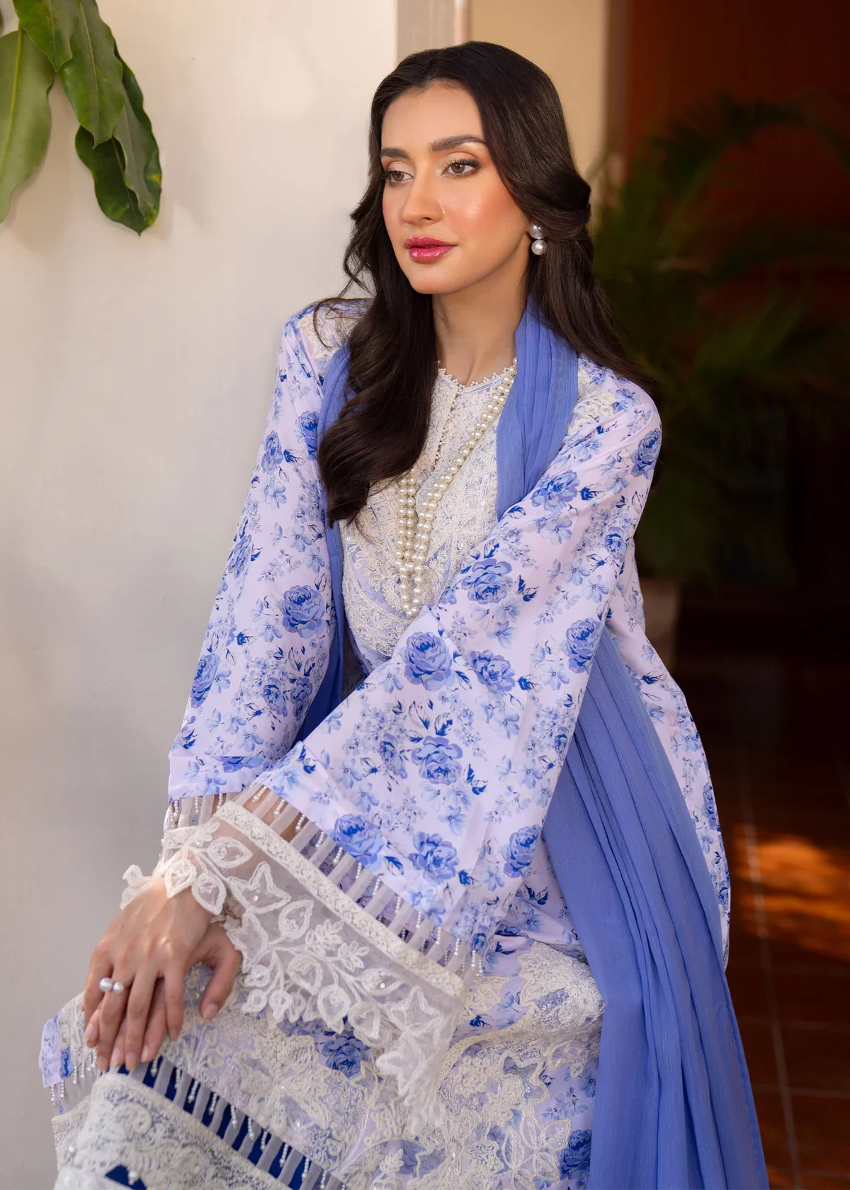 STITCHED BY CC AASMA MYEESHA 3PC - Image 3