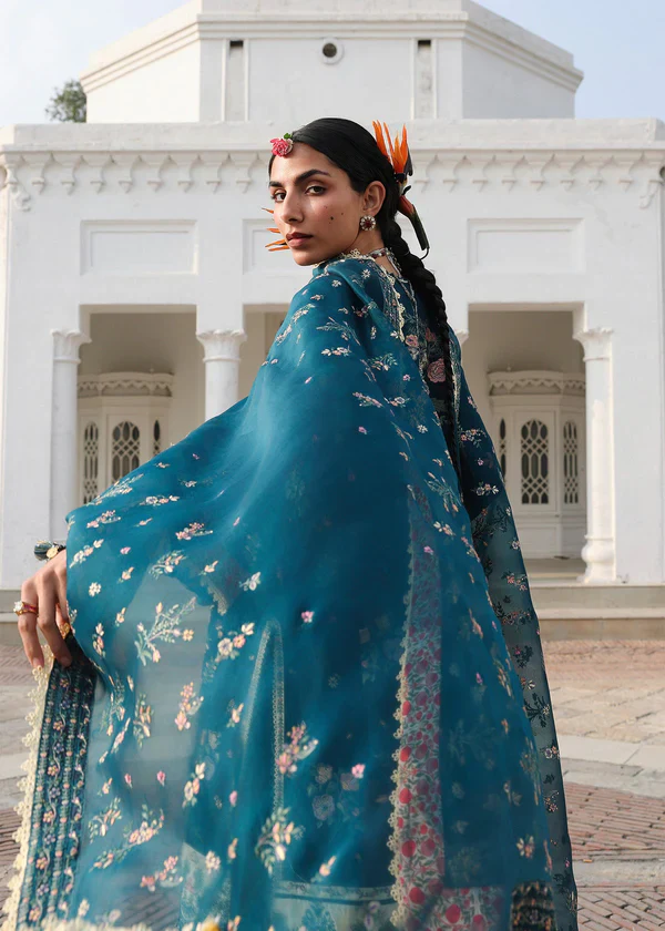 STITCHED BY CC AZRAQ HUSSAIN REHAR 3PC - Image 2