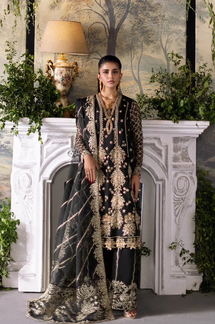 STITCHED BY CC D-1000 SAAD SHAIKH 3PC - Image 5