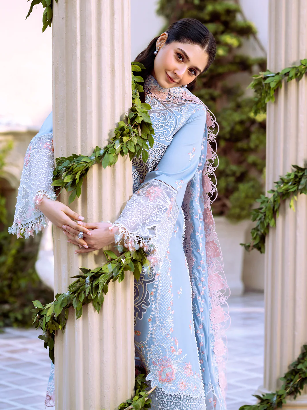 STITCHED BY CC D-107A BIN ILYAS FREESIA 3PC - Image 4