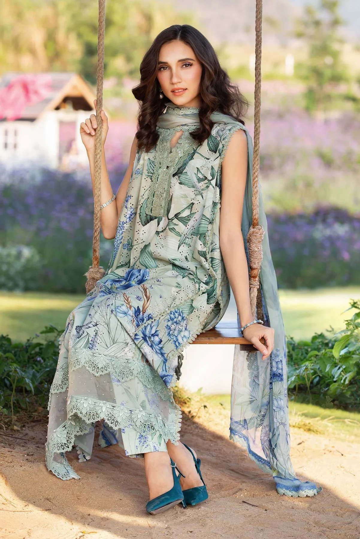 STITCHED BY CC MPT-2502-B M PRINTS 3PC - Image 2